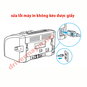 Sửa lỗi máy in không kéo được giấy.